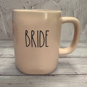 Rae Dunn Artisan Collection by Magenta BRIDE Pink Black Coffee Mug (SKU: 222MI)